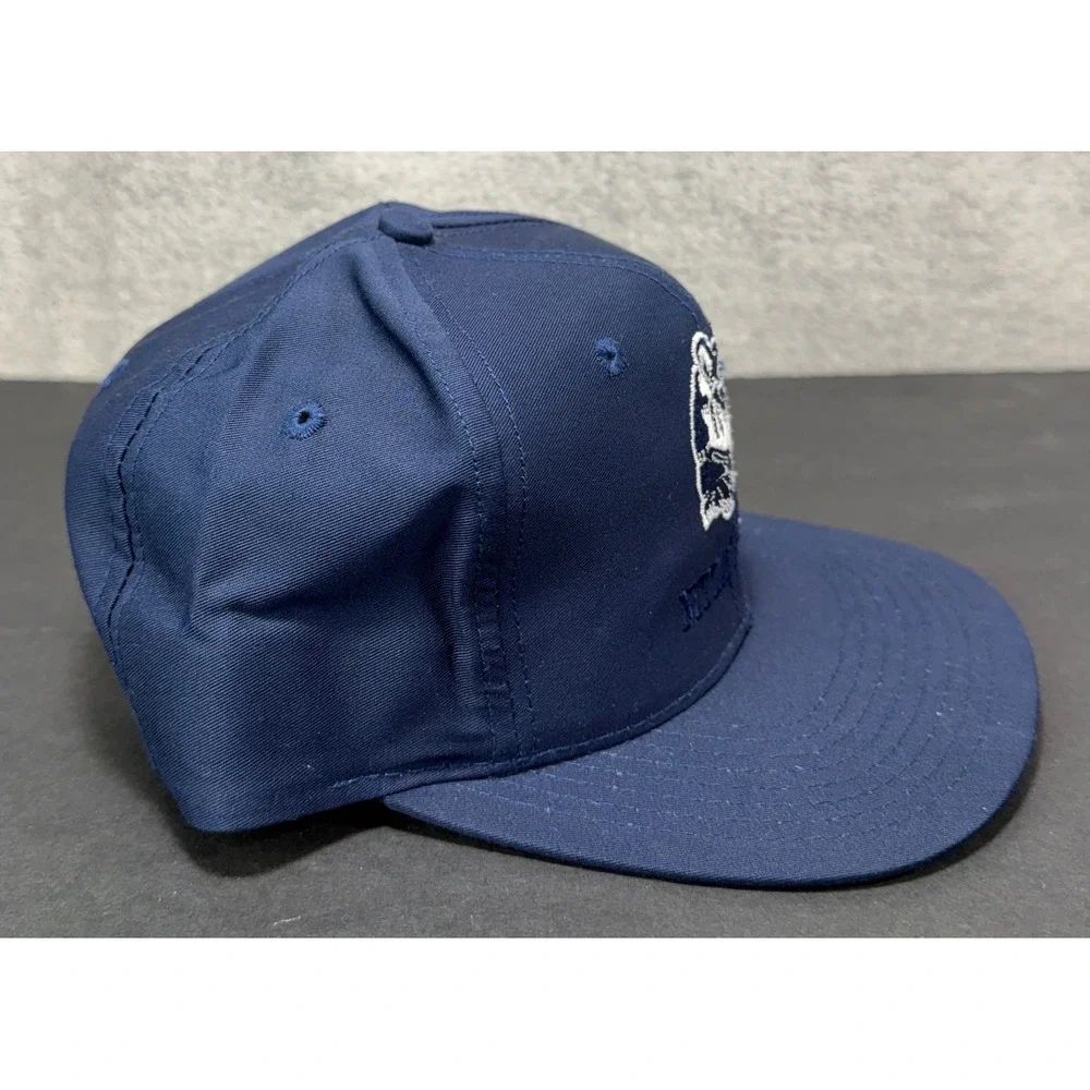 Front Row Penn State Hat Mens OSFA Navy Blue Nittany Lions Vintage Snapback Cap